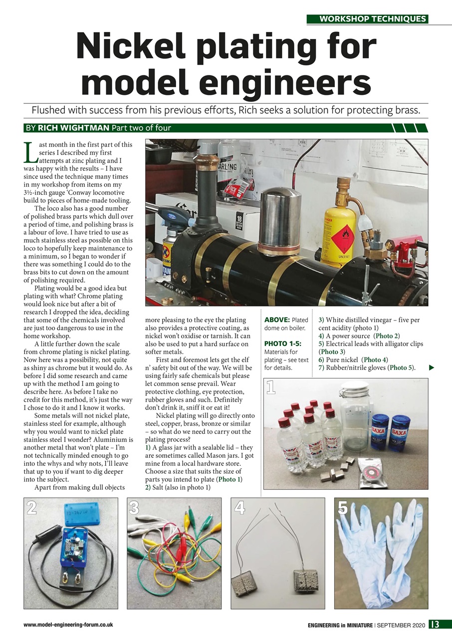 Engineering in Miniature Preview Pages