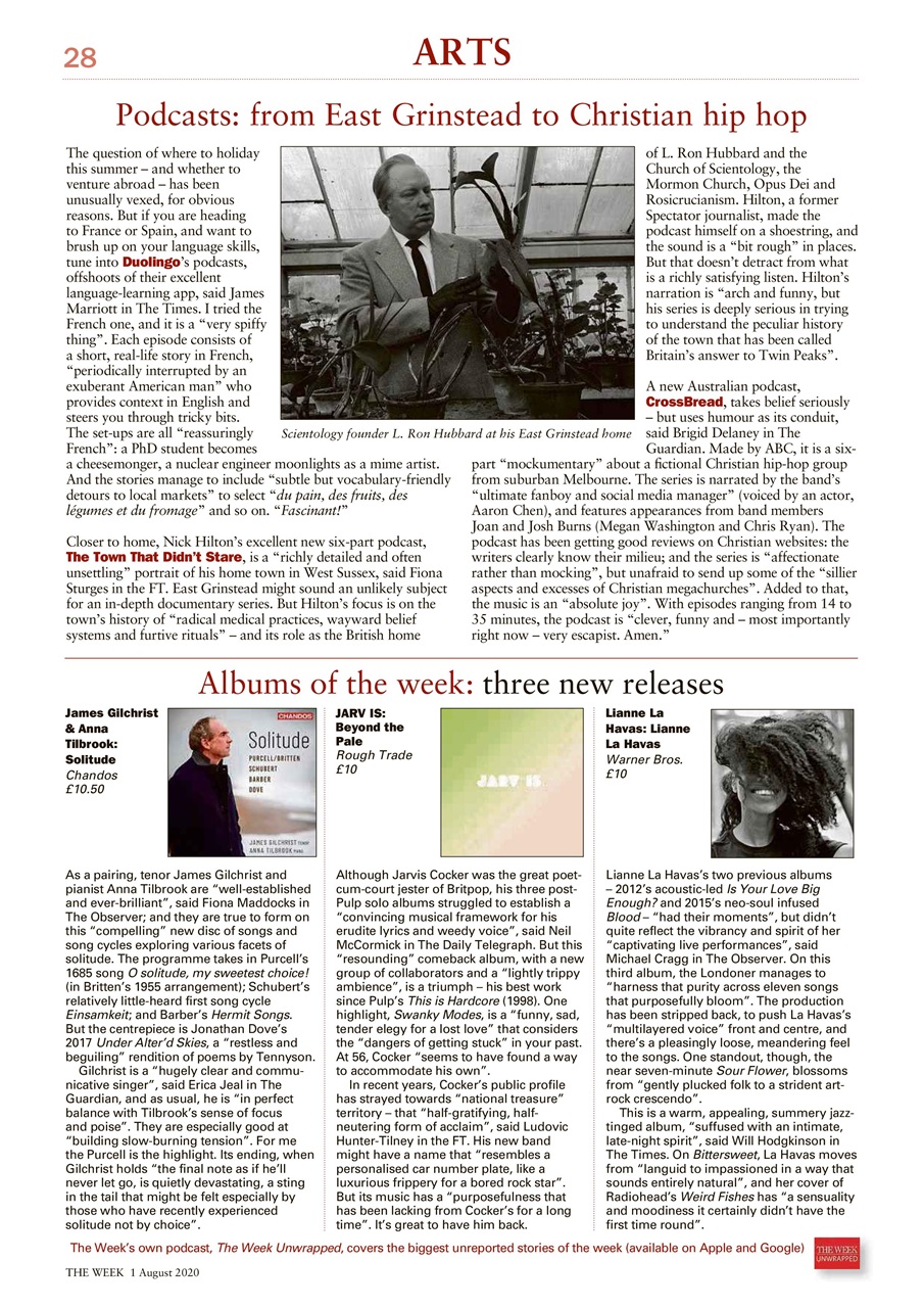 The Week Preview Pages