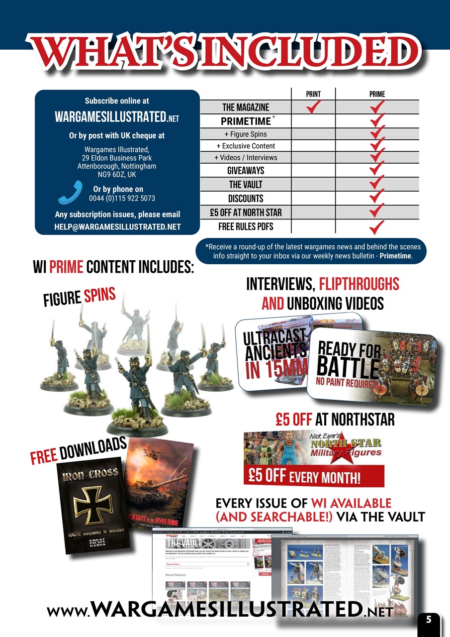 Wargames Illustrated Preview Pages
