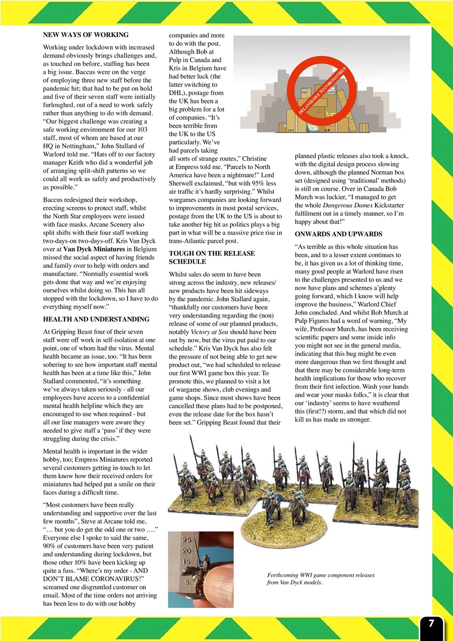 Wargames Illustrated Preview Pages