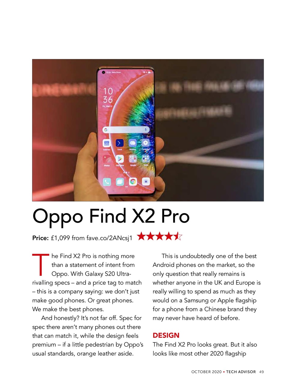 Tech Advisor Preview Pages