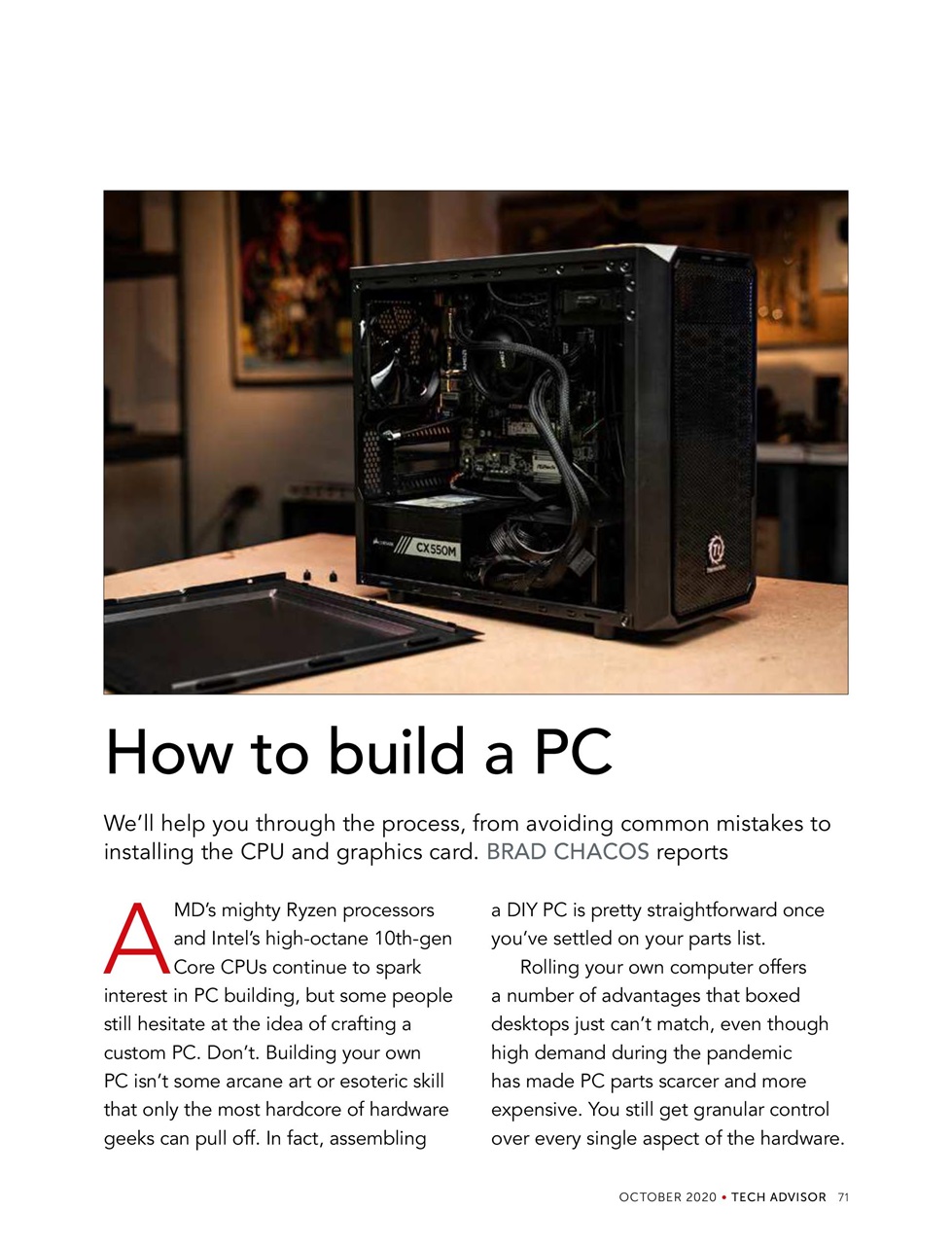 Tech Advisor Preview Pages