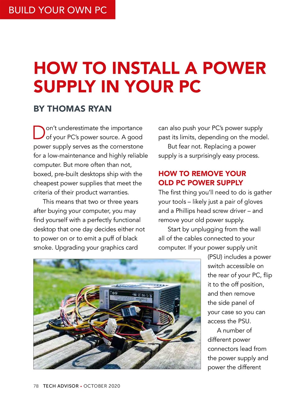 Tech Advisor Preview Pages