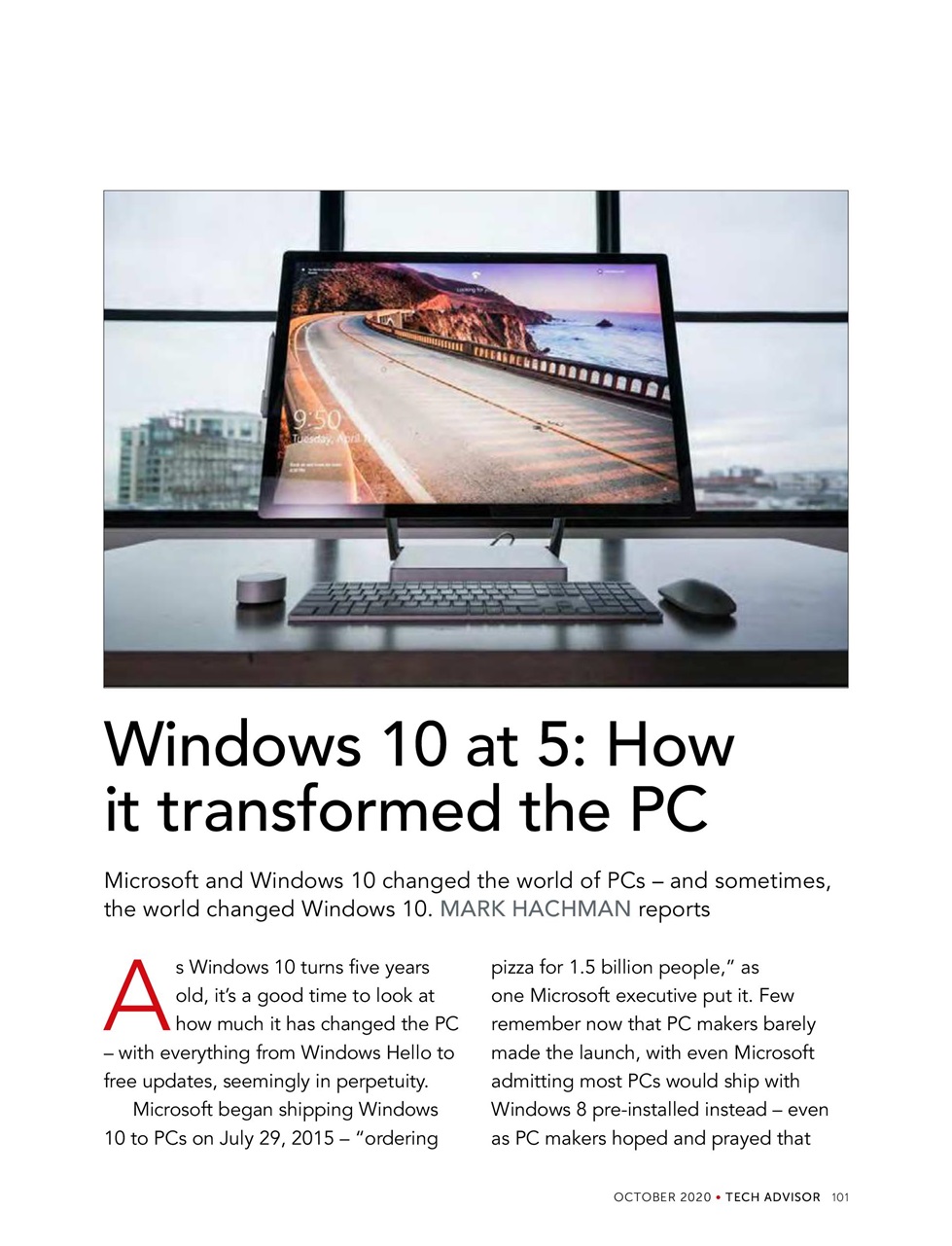 Tech Advisor Preview Pages