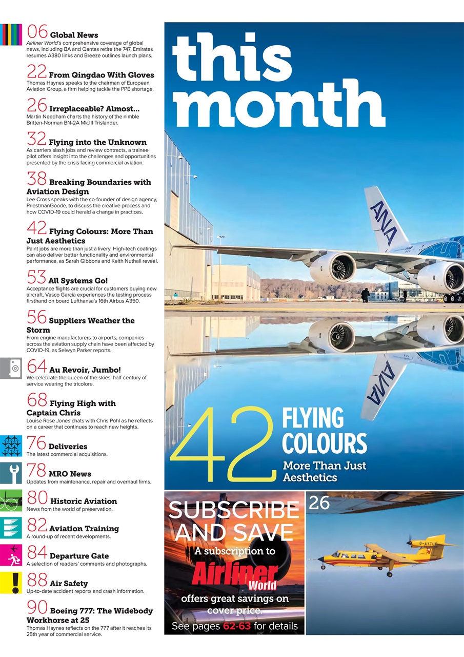 Airliner World Preview Pages