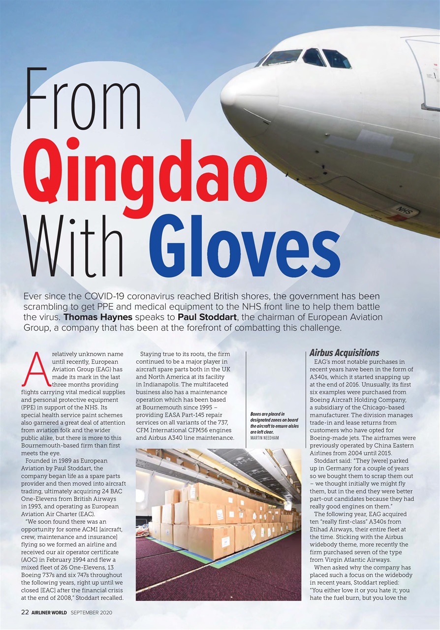 Airliner World Preview Pages