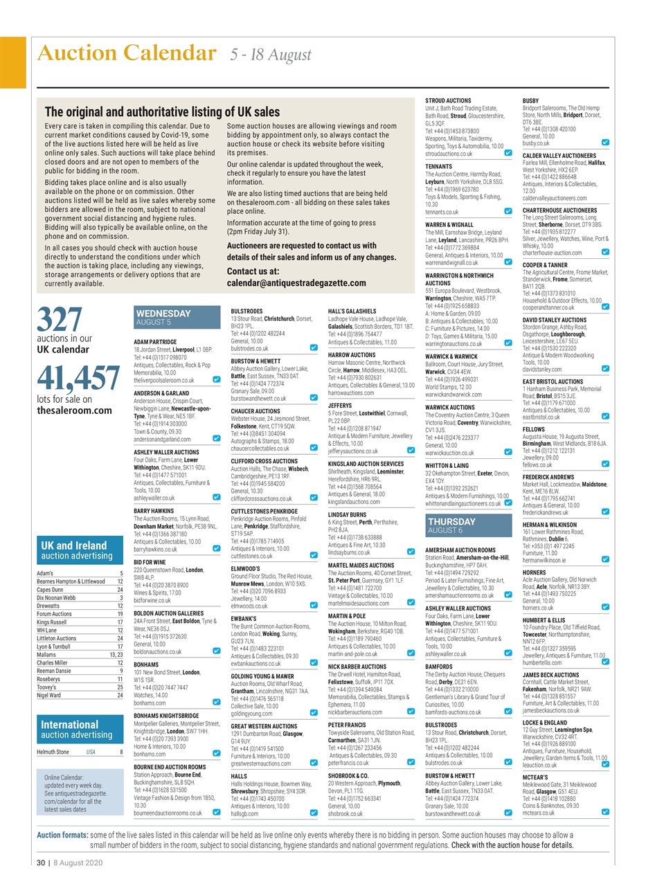 Antiques Trade Gazette Preview Pages