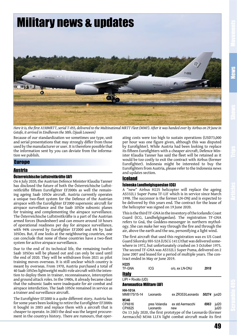 Scramble Magazine Preview Pages