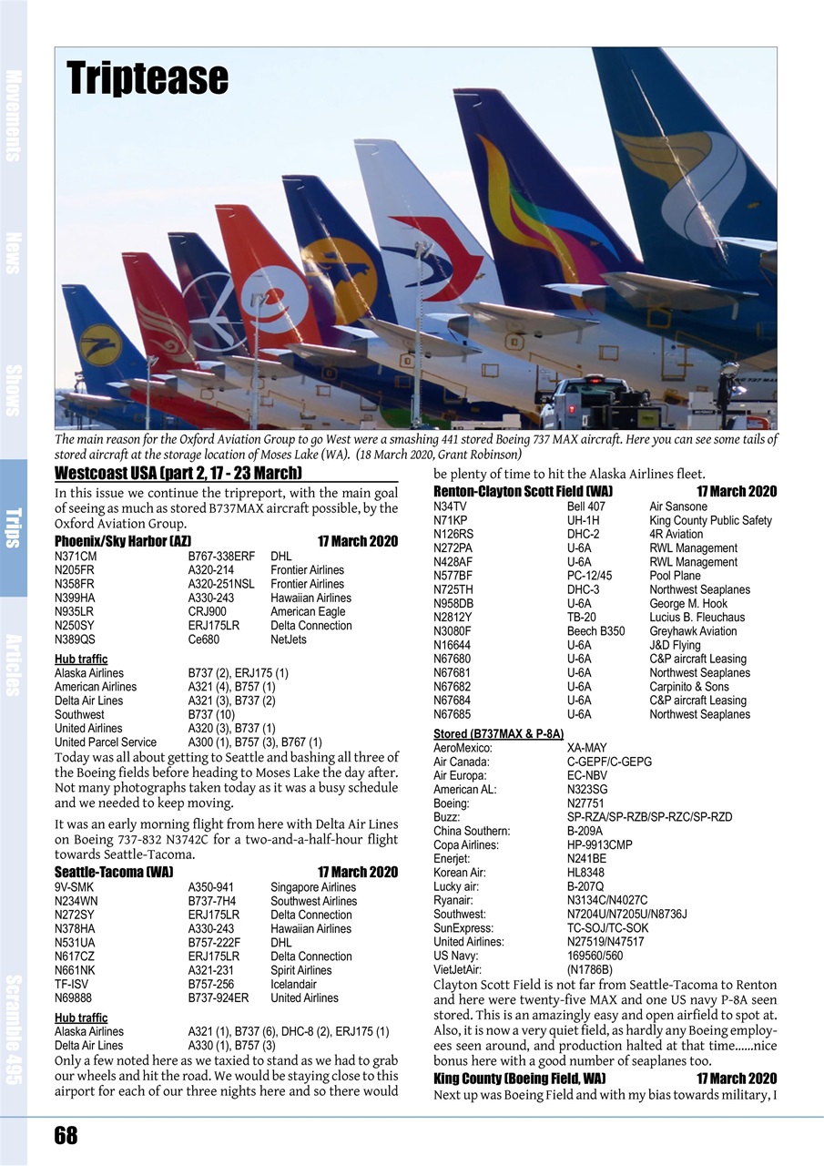 Scramble Magazine Preview Pages