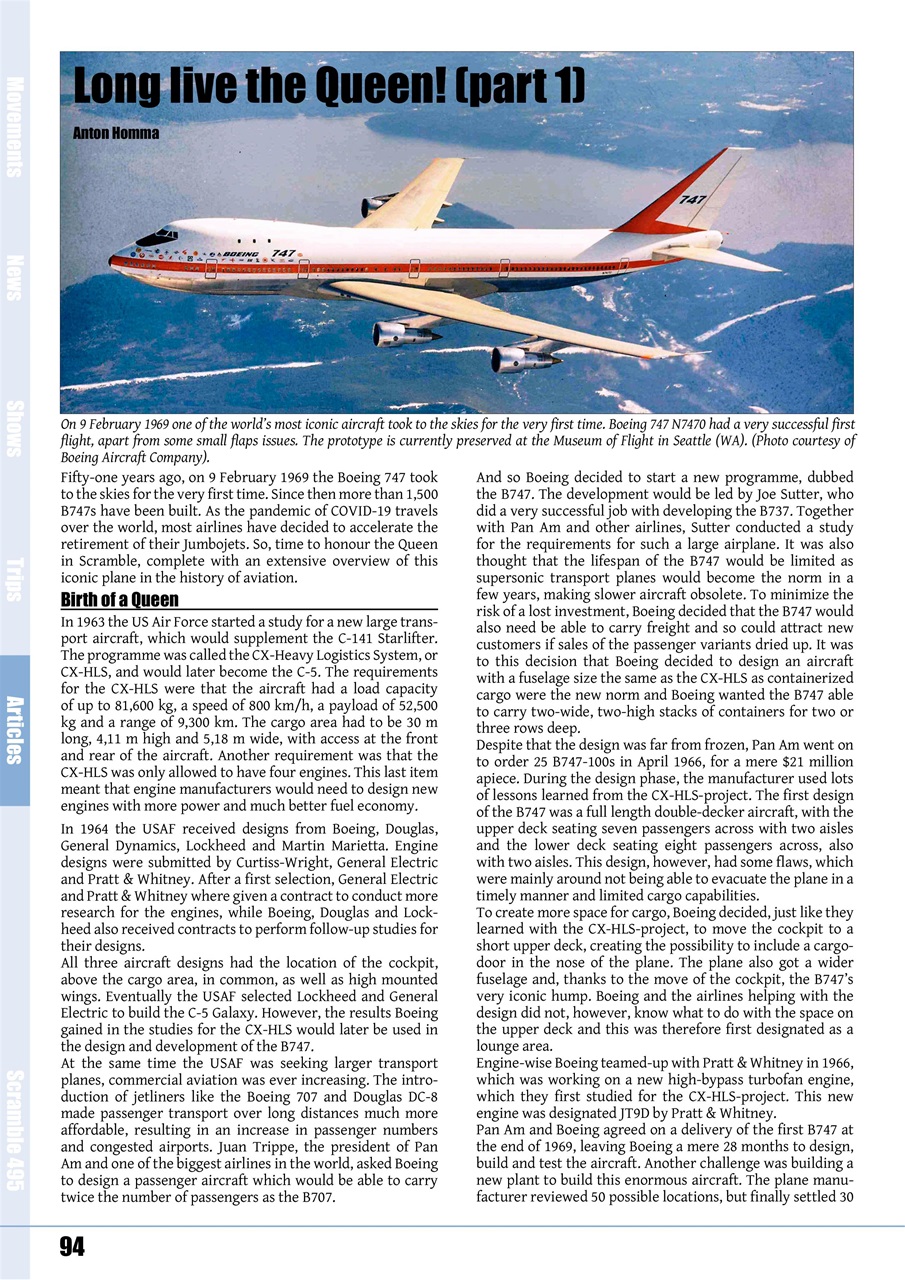 Scramble Magazine Preview Pages