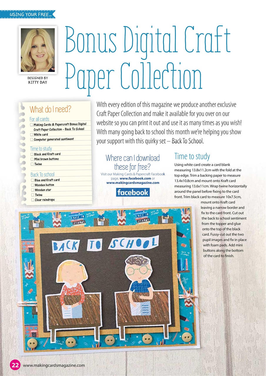 Making Cards & Papercraft Preview Pages