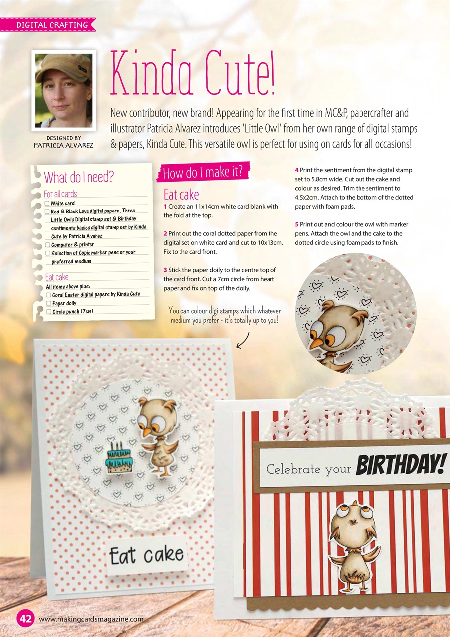 Making Cards & Papercraft Preview Pages