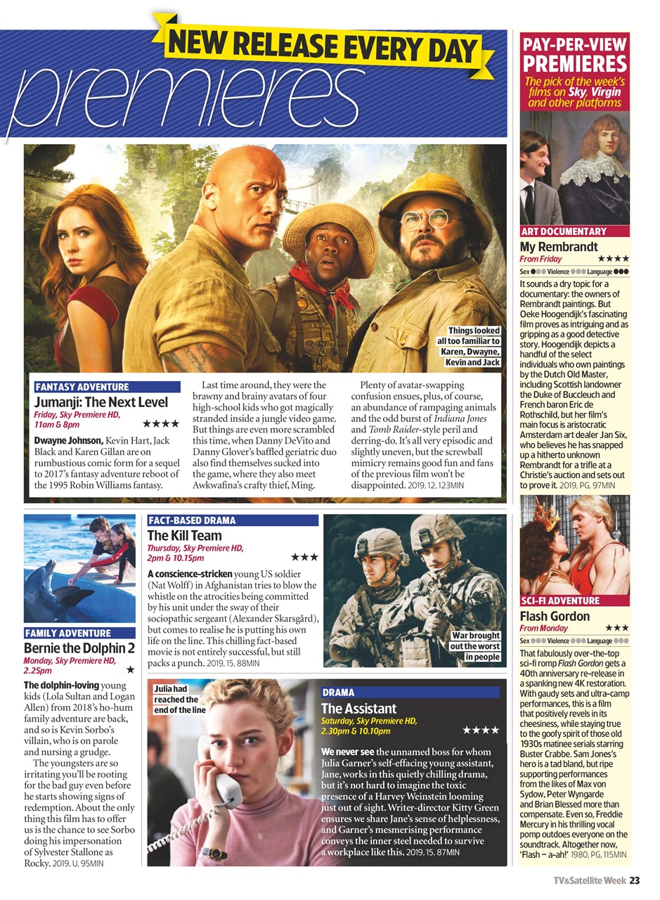 TV & Satellite Week Preview Pages
