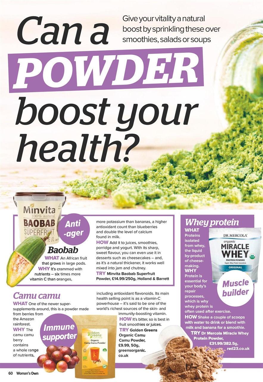 Woman's Own Lifestyle Special Preview Pages