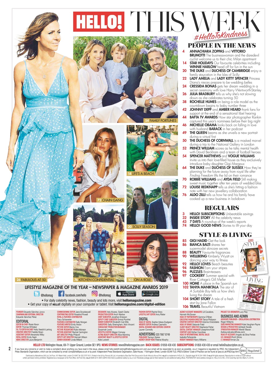 Hello! Magazine Preview Pages