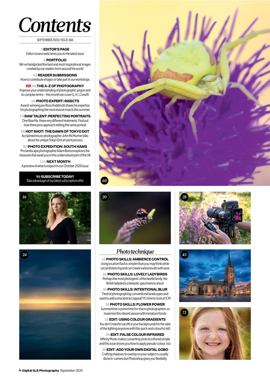Digital SLR Photography Preview Pages