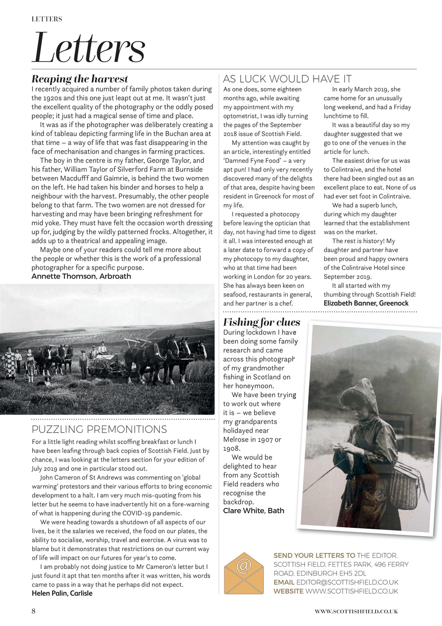 Scottish Field Preview Pages