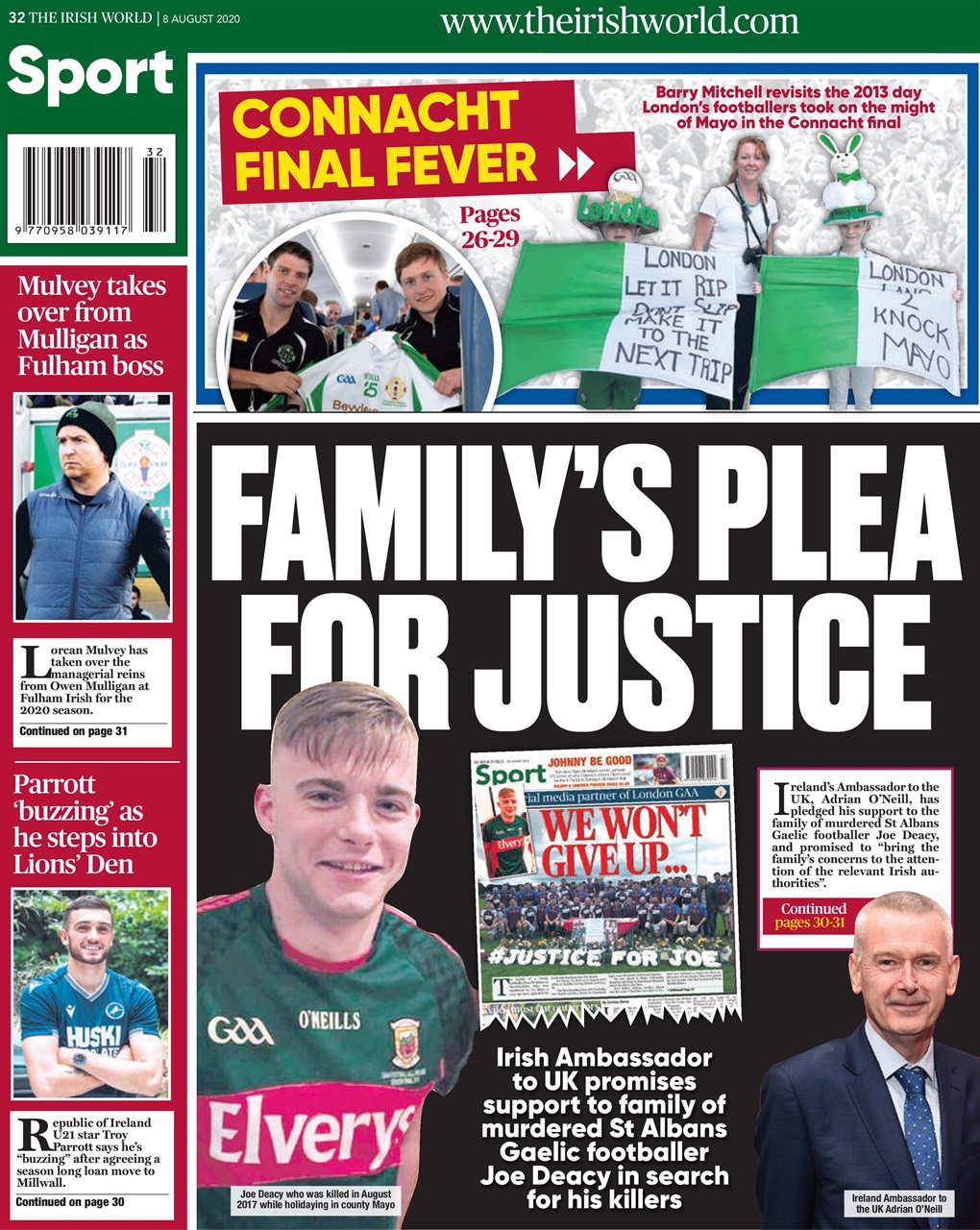 Irish World Preview Pages