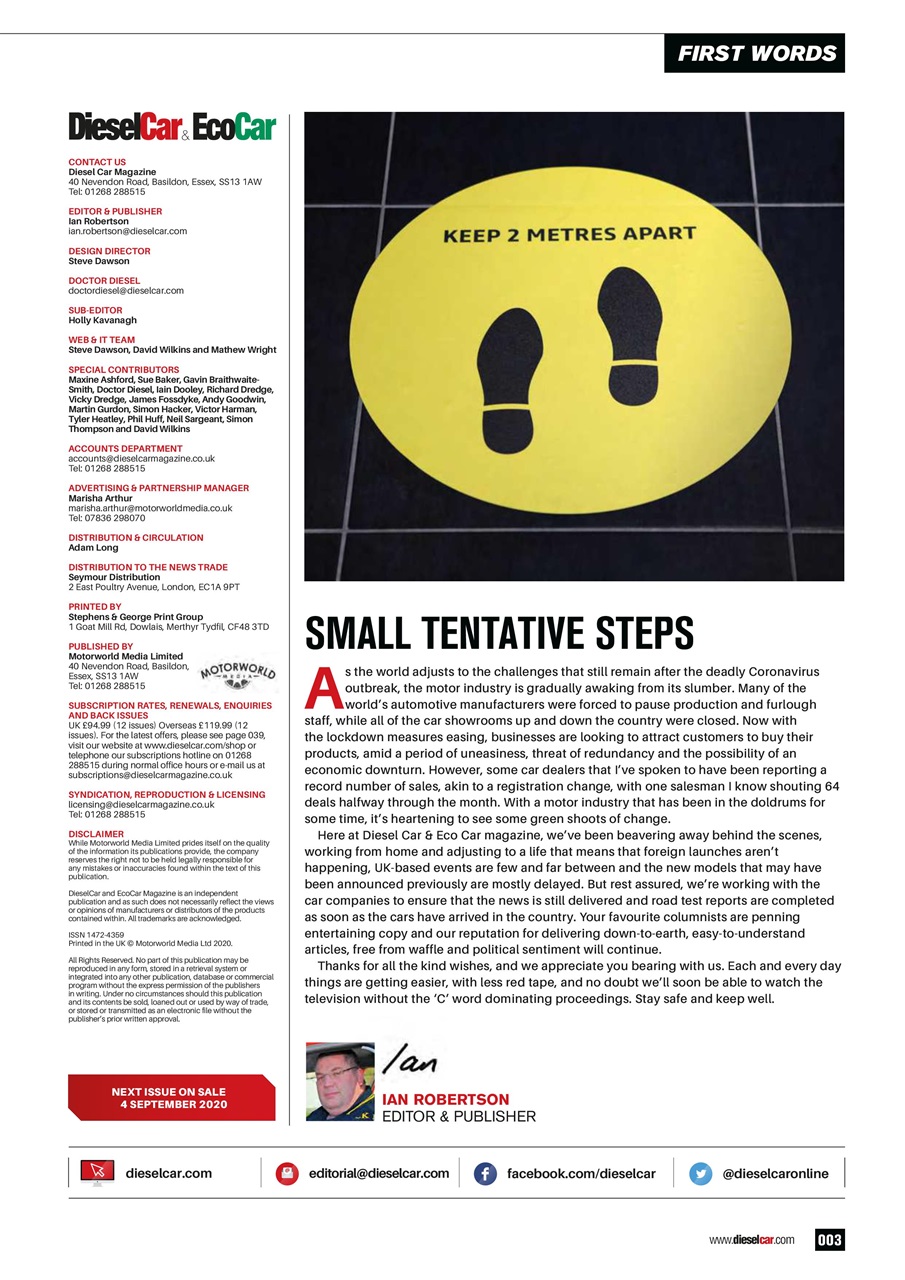 Diesel&EcoCar Magazine Preview Pages
