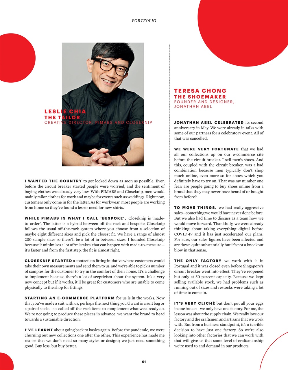 Esquire Singapore Preview Pages