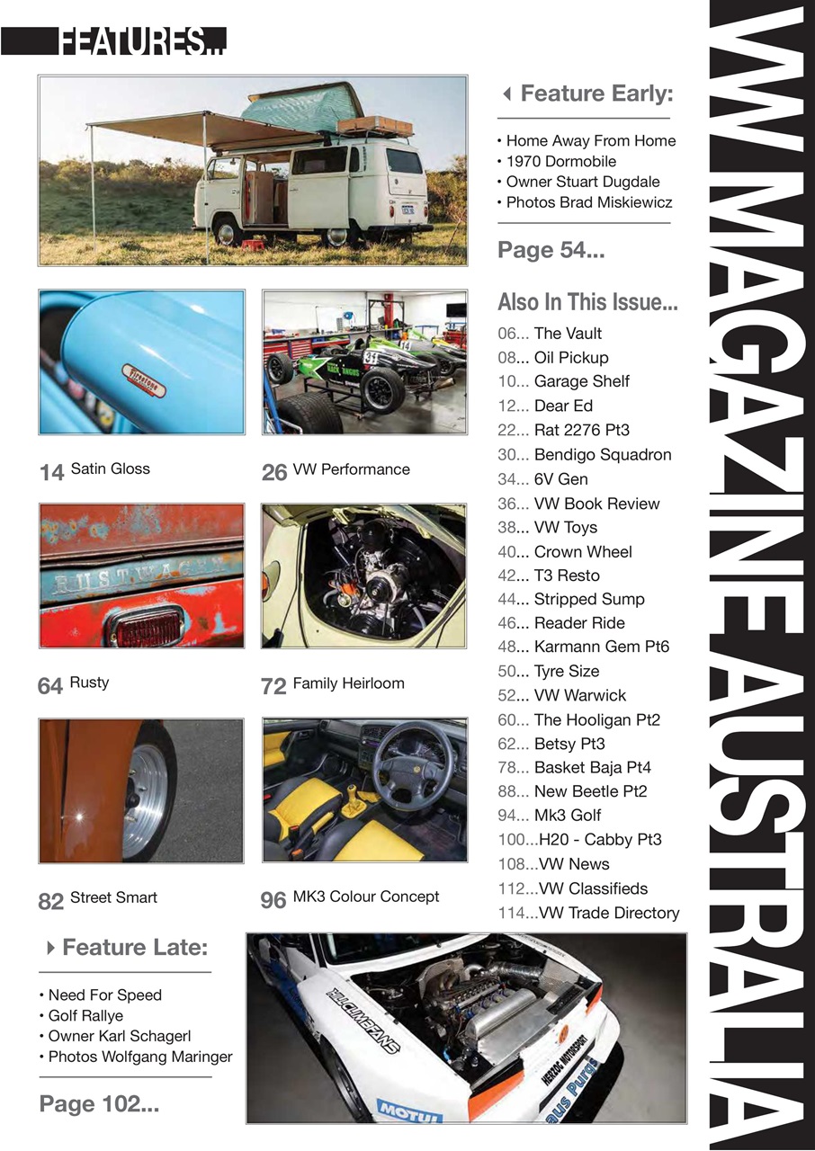 VW Magazine Australia Preview Pages