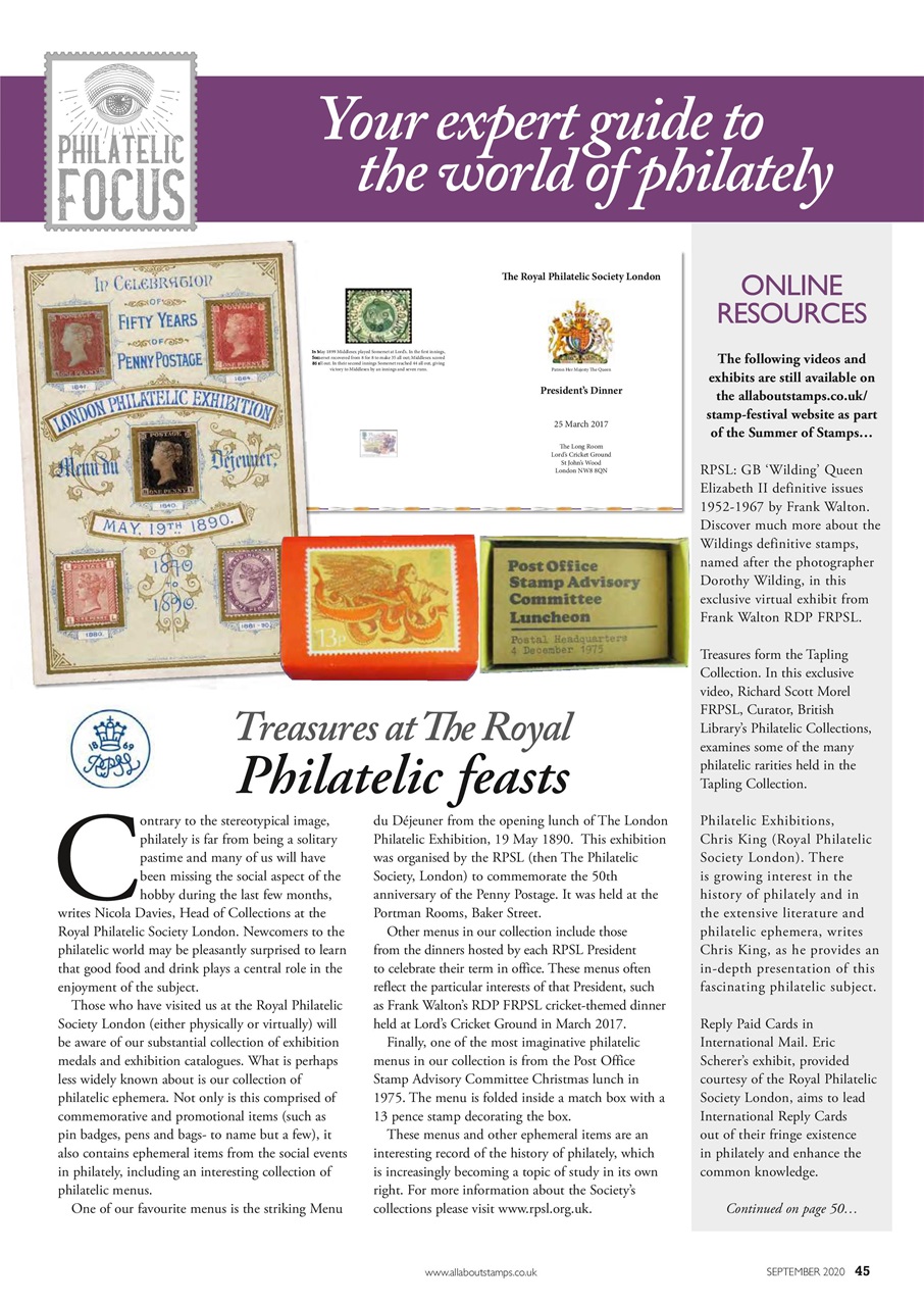 Stamp Collector Preview Pages