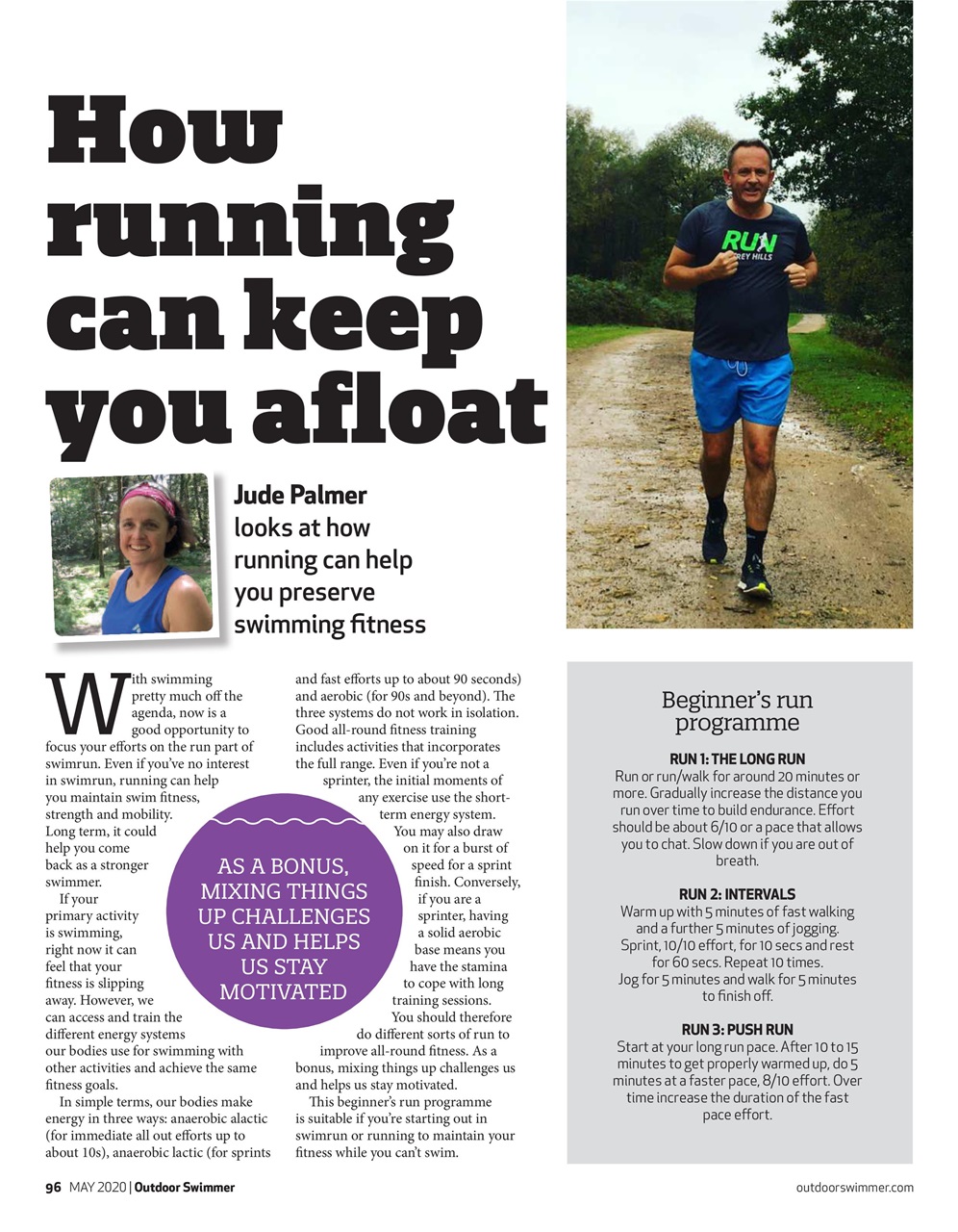 Outdoor Swimmer Preview Pages