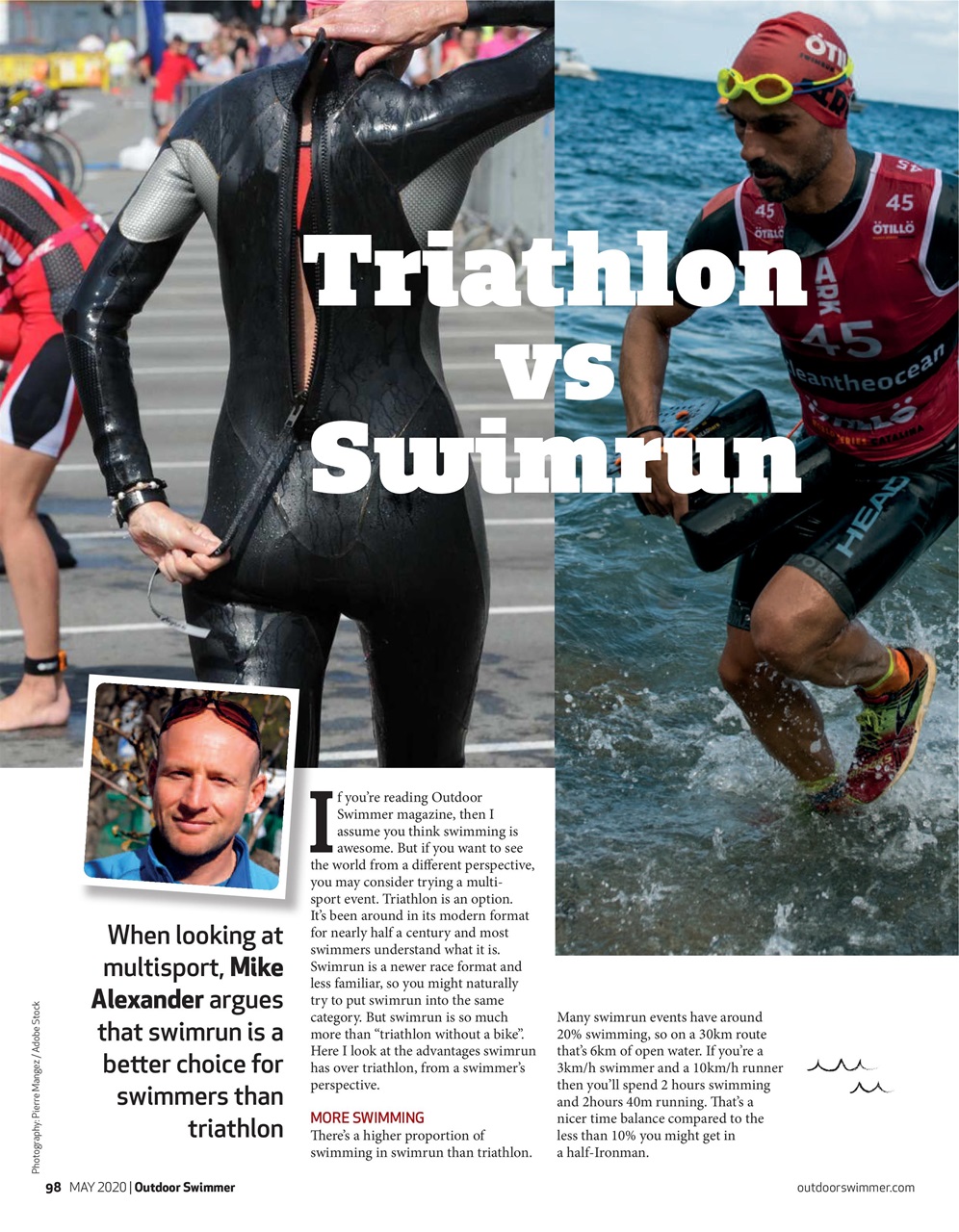 Outdoor Swimmer Preview Pages