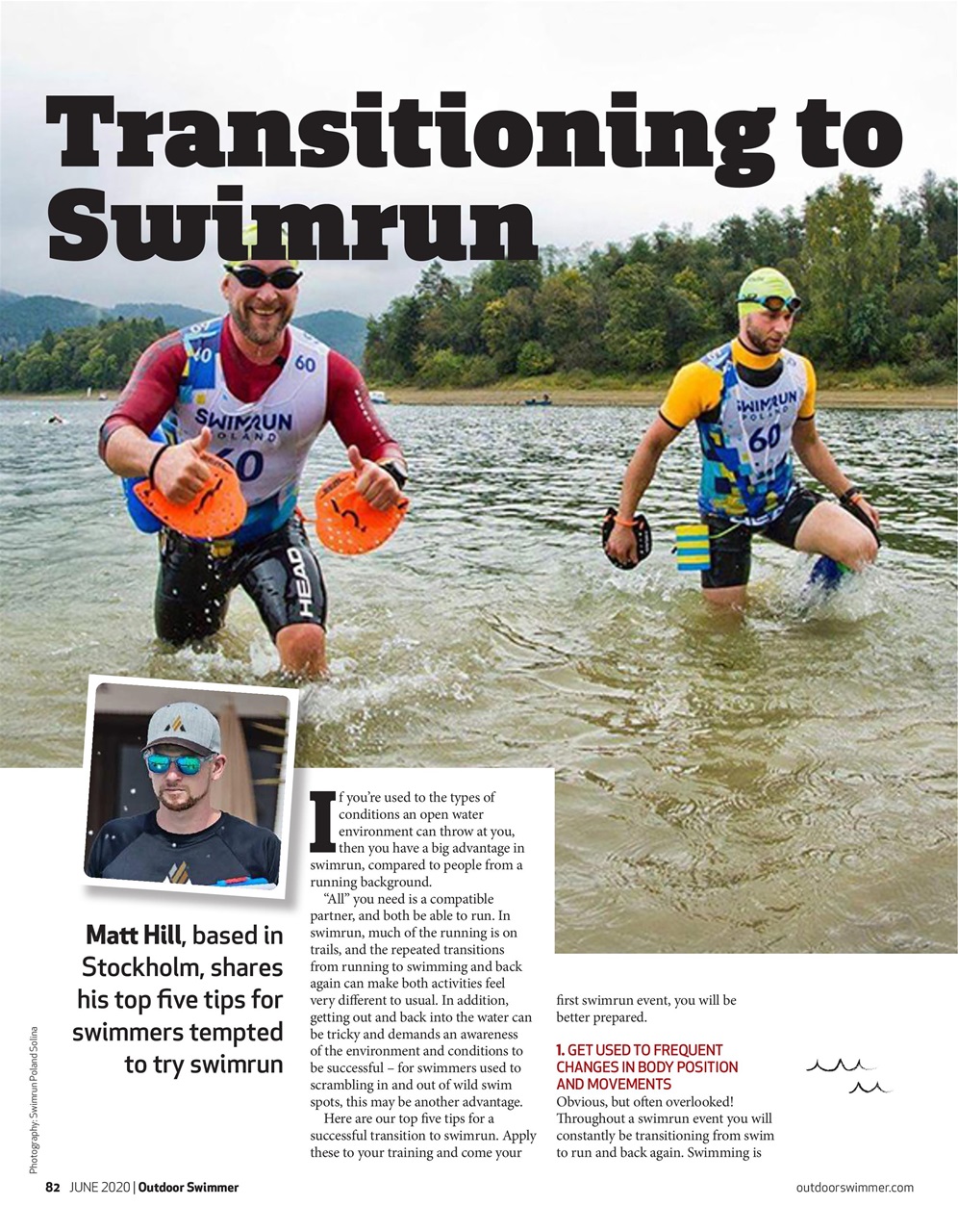 Outdoor Swimmer Preview Pages