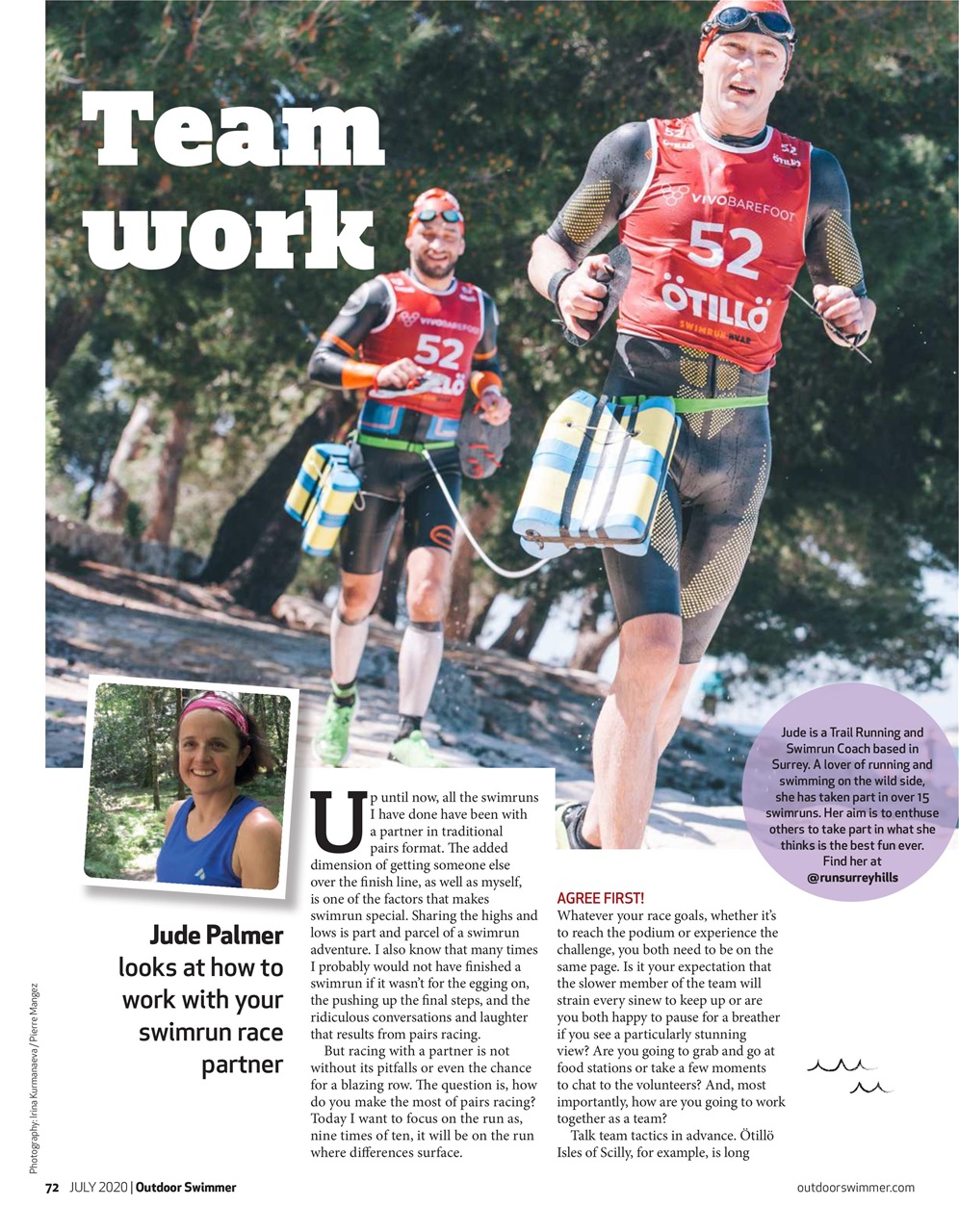 Outdoor Swimmer Preview Pages
