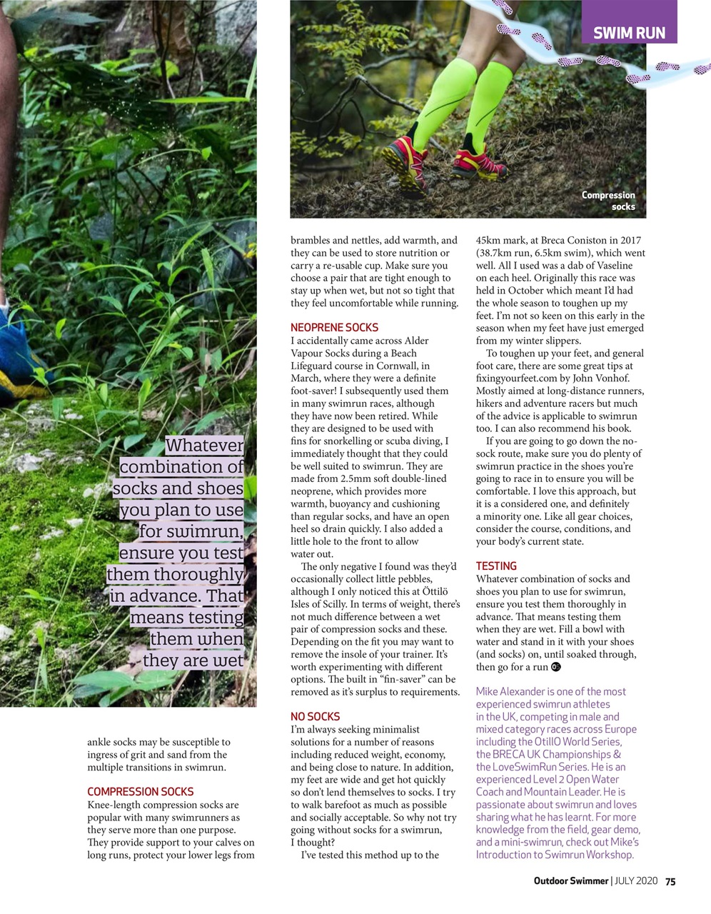 Outdoor Swimmer Preview Pages