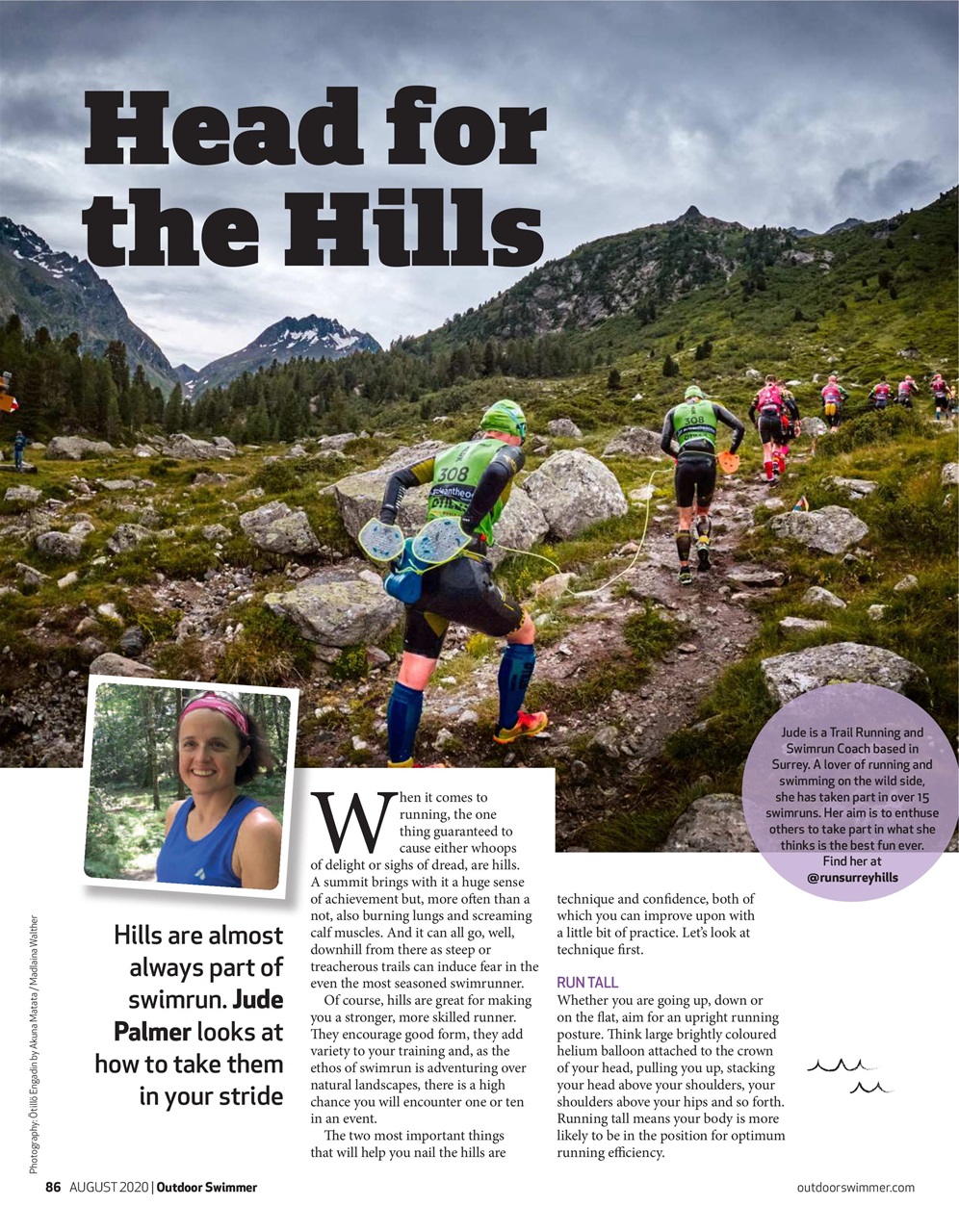 Outdoor Swimmer Preview Pages