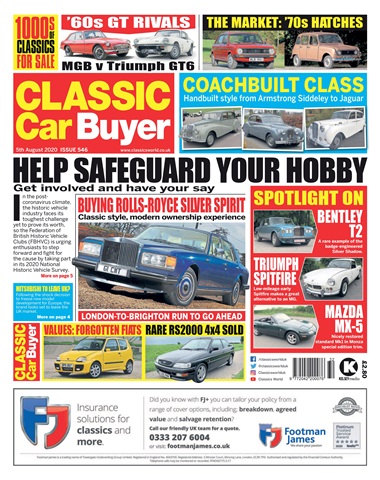 Classic Car Buyer issue 05/08/2020