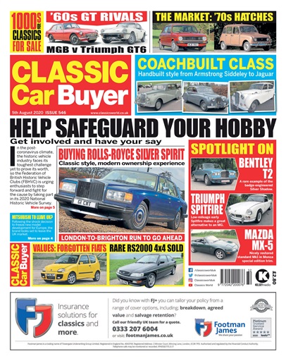 Classic Car Buyer issue 