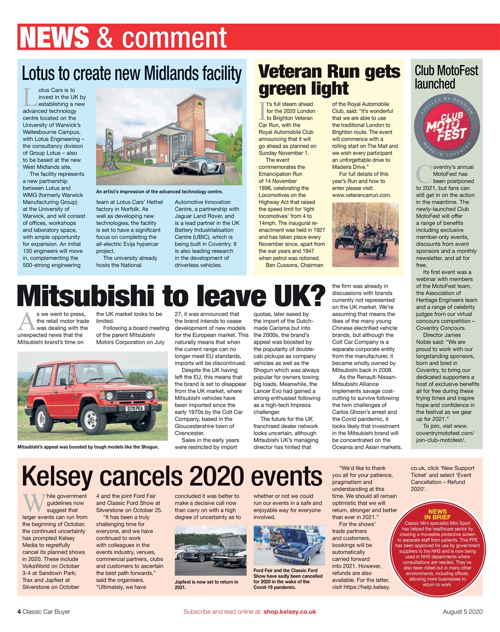 Classic Car Buyer Preview Pages