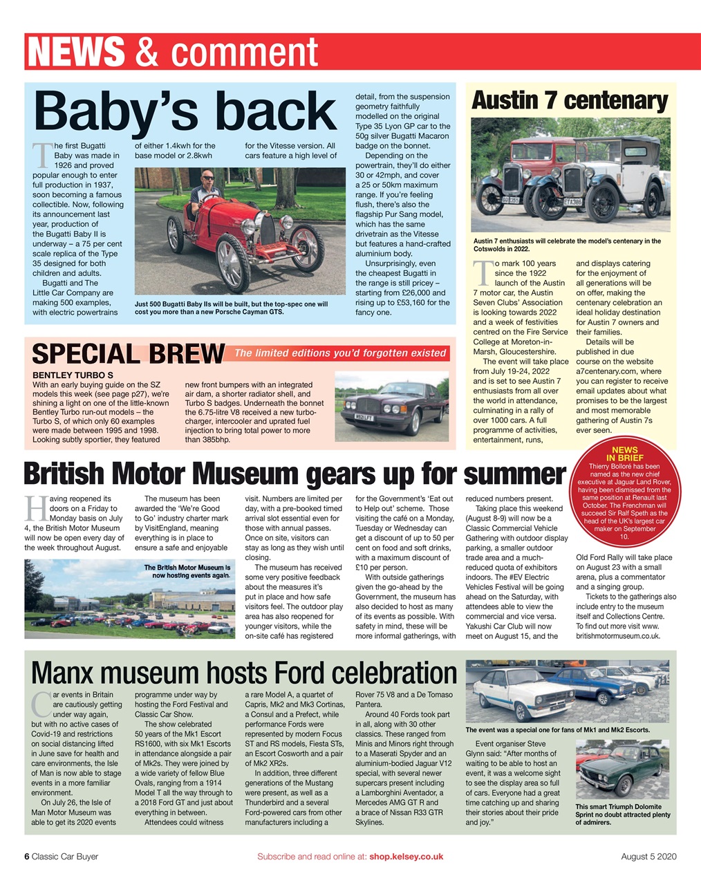 Classic Car Buyer Preview Pages