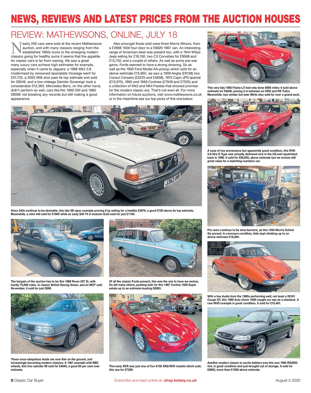 Classic Car Buyer Preview Pages