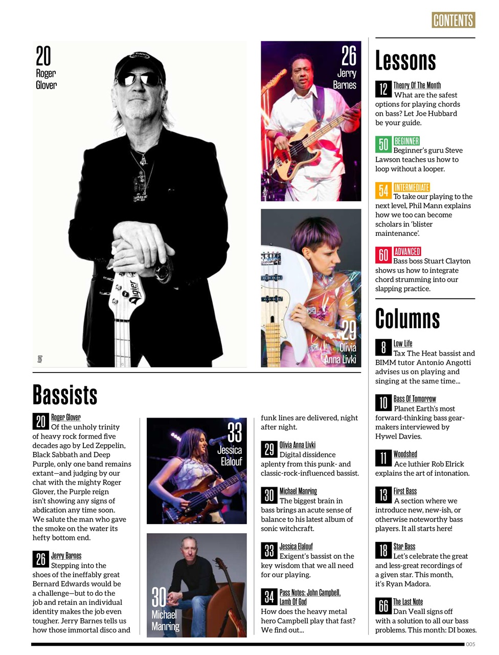 Bass Player US Preview Pages