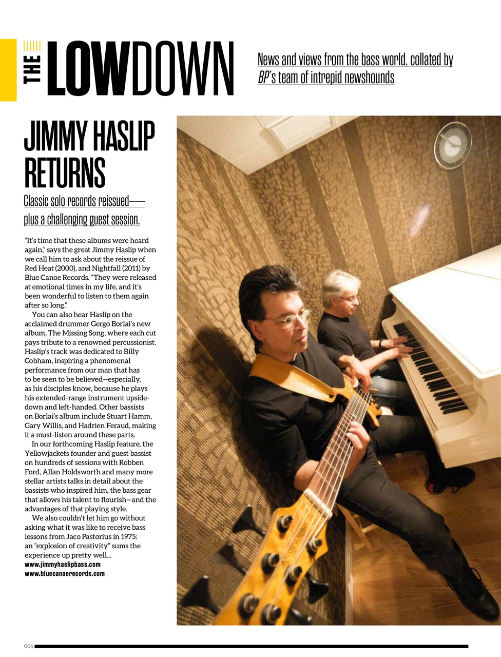Bass Player US Preview Pages
