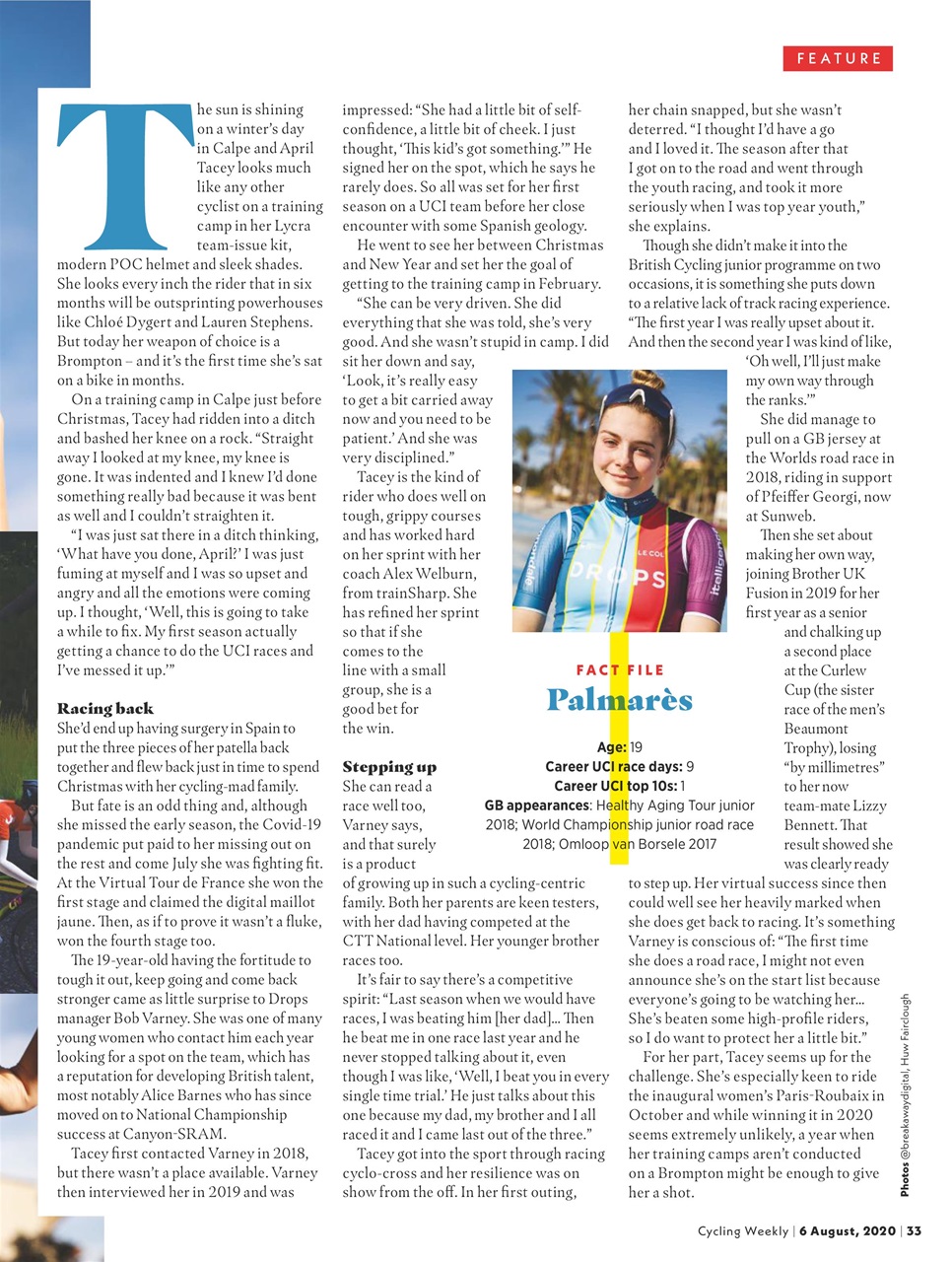 Cycling Weekly Preview Pages