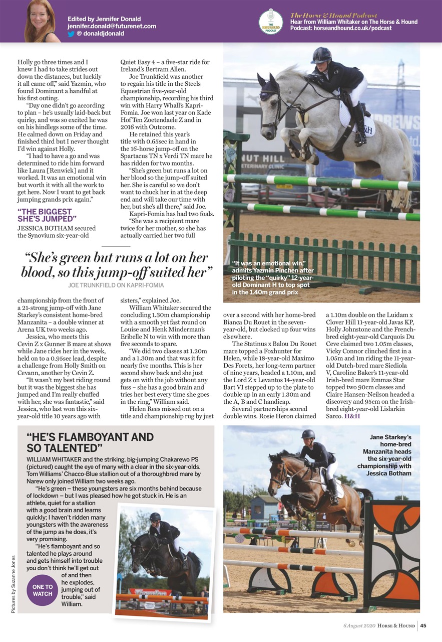 Horse & Hound Preview Pages