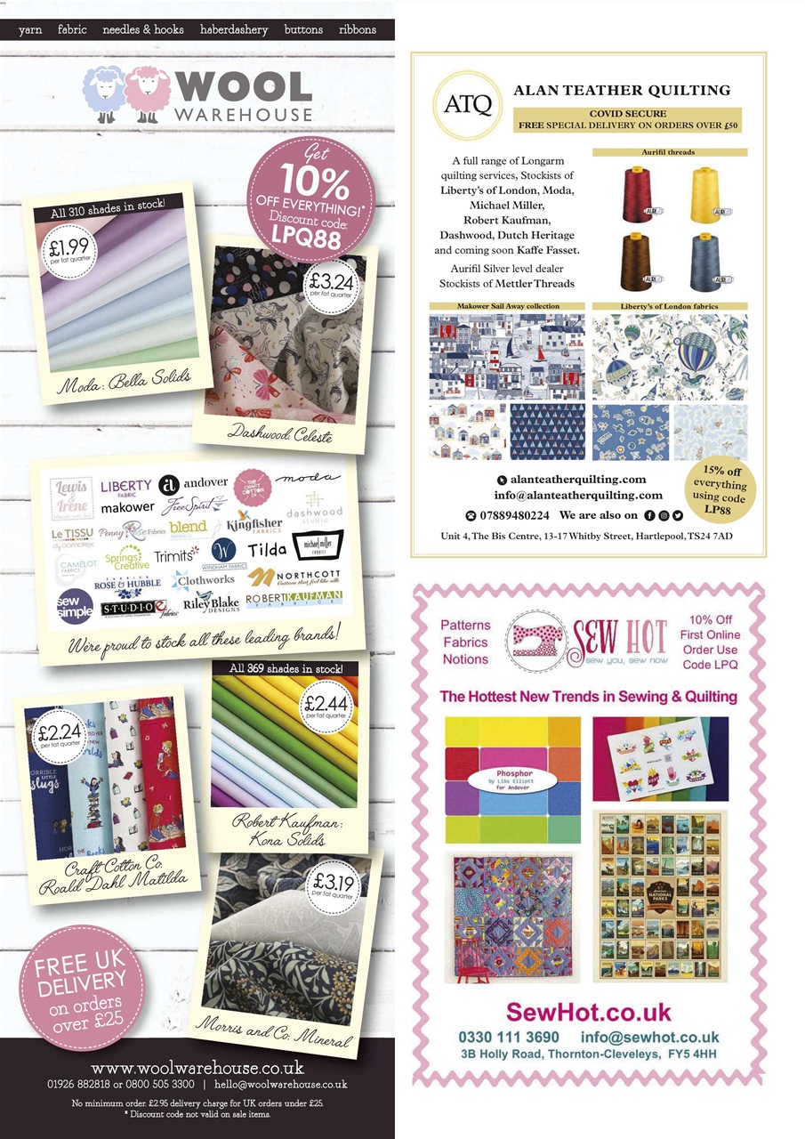 Love Patchwork & Quilting Preview Pages