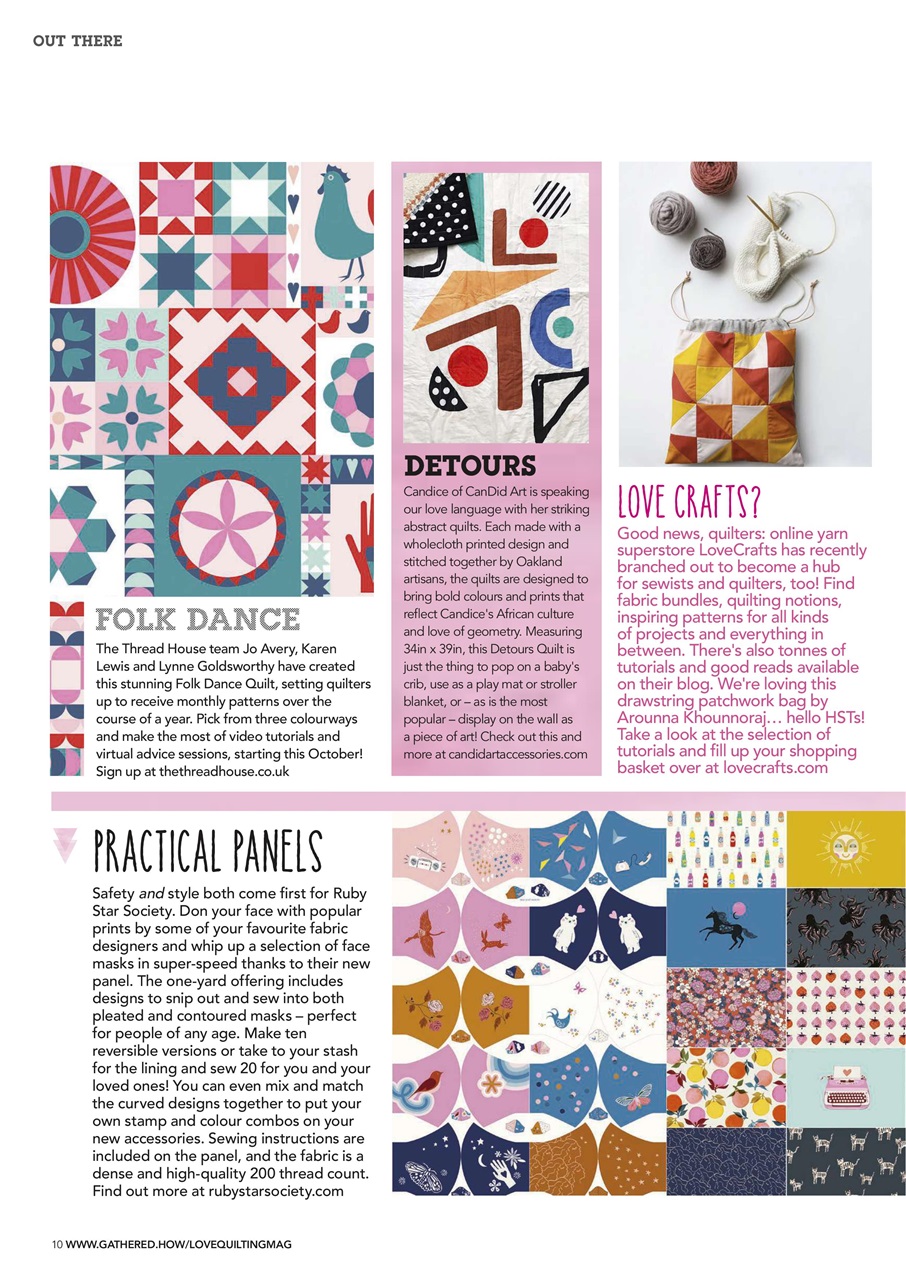 Love Patchwork & Quilting Preview Pages