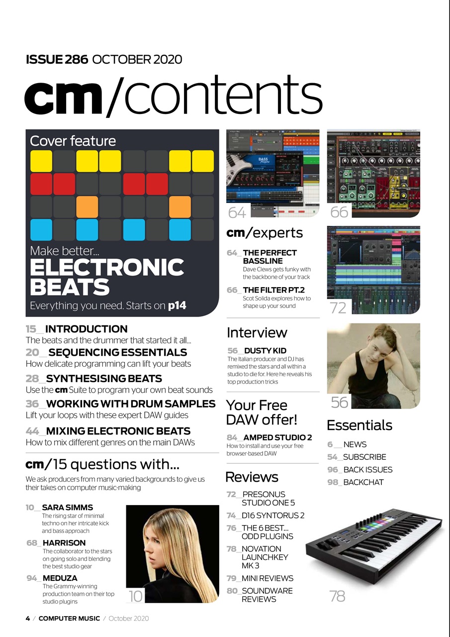 Computer Music Preview Pages