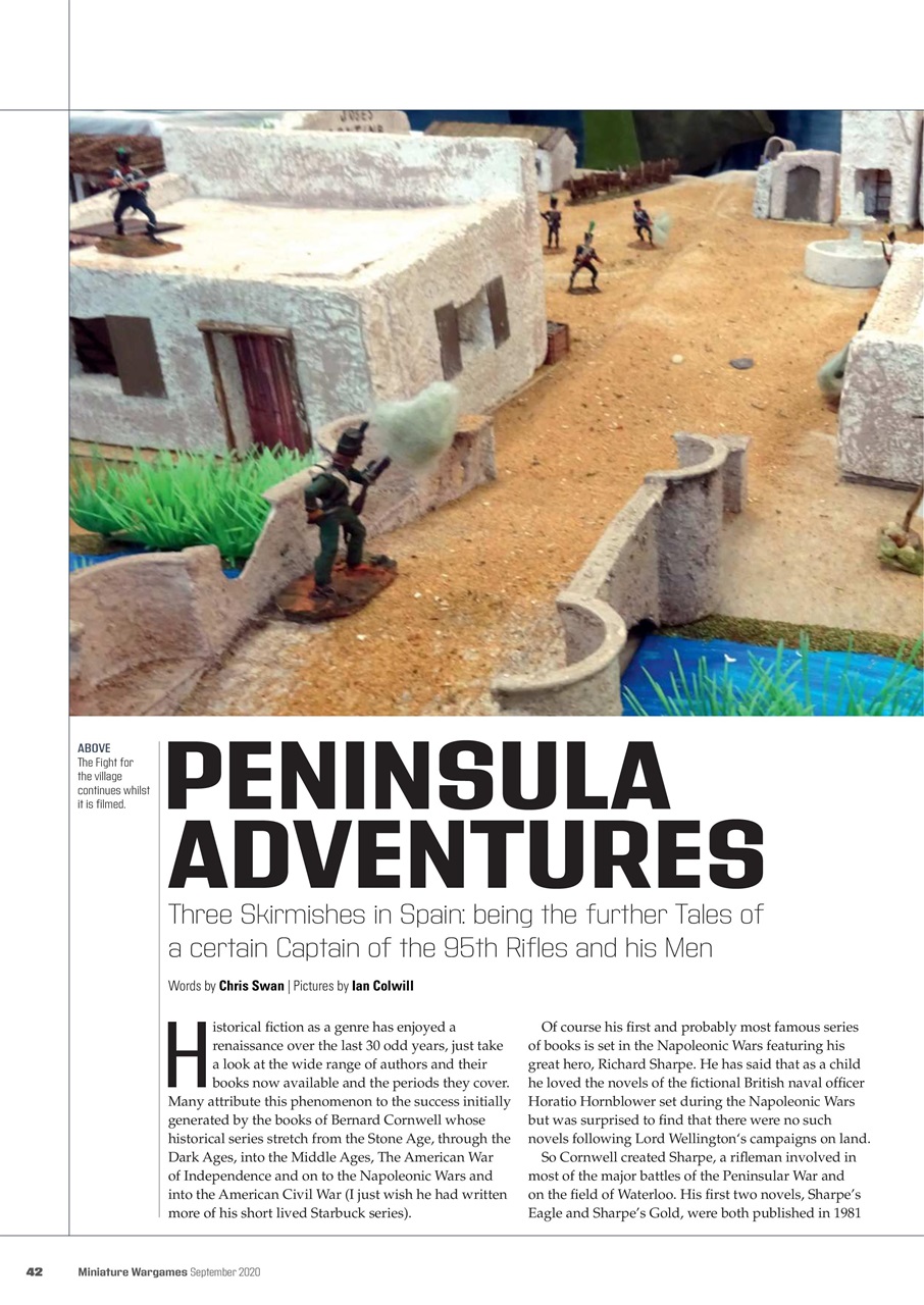 Miniature Wargames Preview Pages