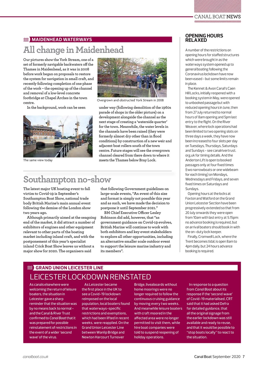 Canal Boat Preview Pages