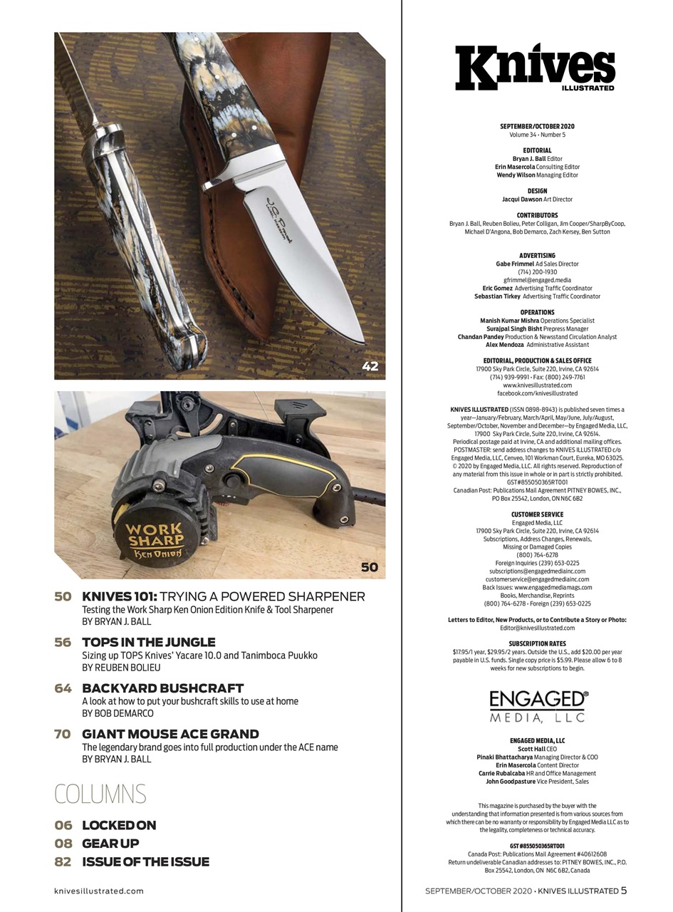 Knives Illustrated Preview Pages