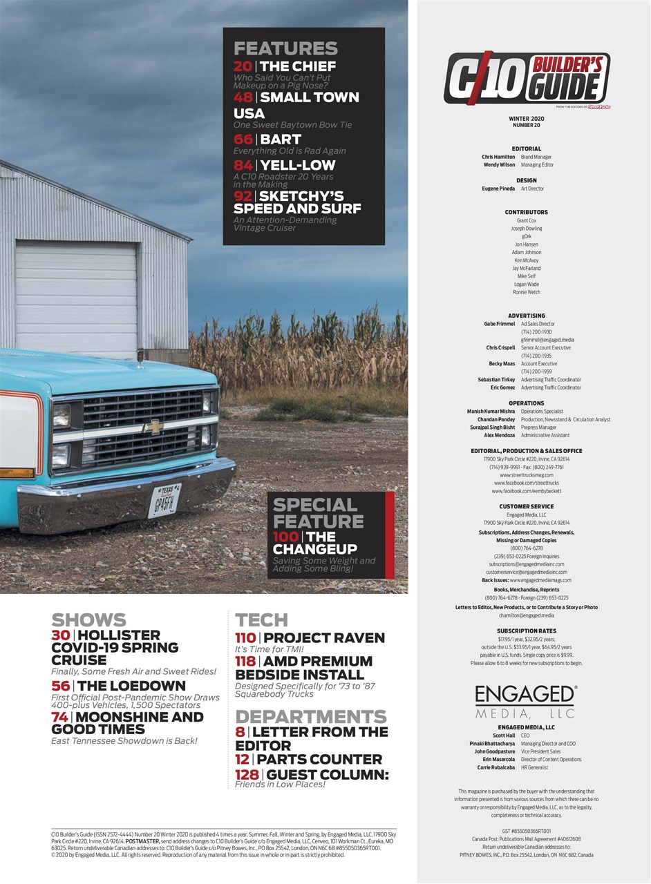 C10 Builder's Guide Preview Pages