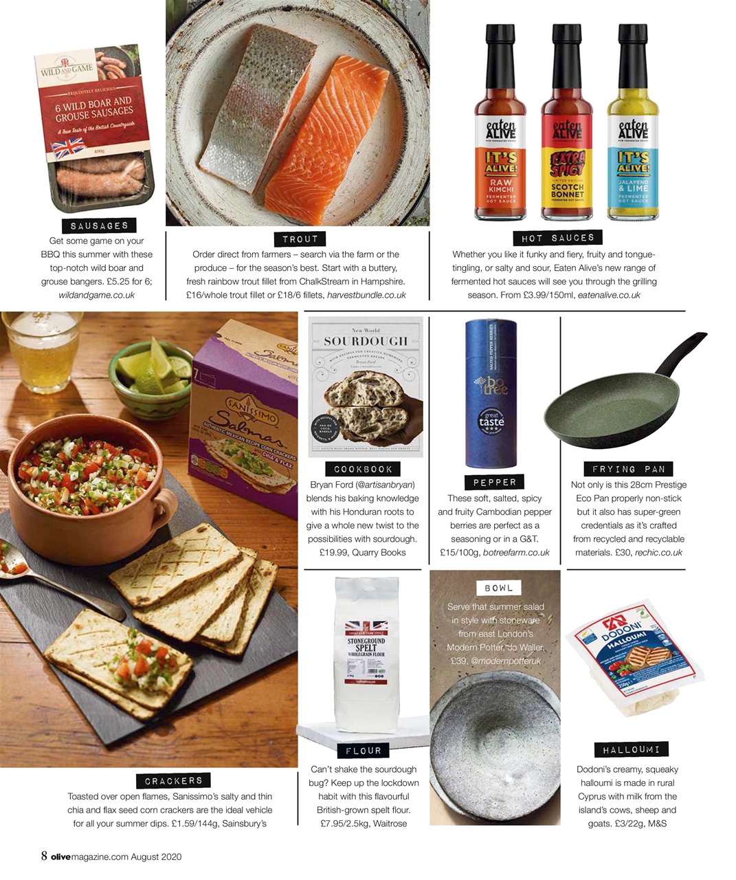 Olive Magazine Preview Pages