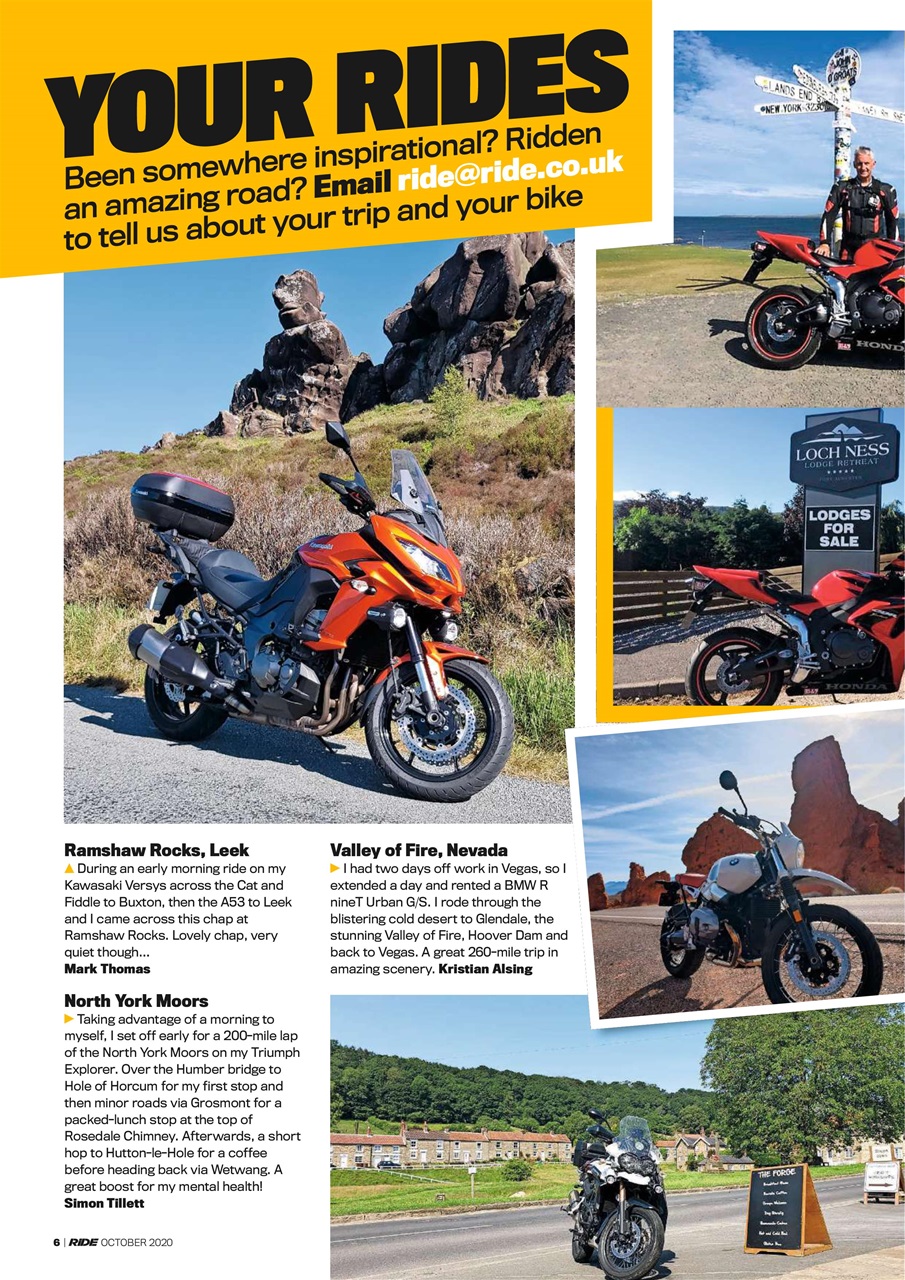 Ride Preview Pages